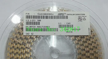 

TAJD156K035RNJ CAP TANT 15UF 35V 10% 2917 Tantalum Capacitors D type 50pcs