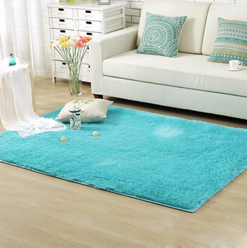 

40cmX40cm Soft Shaggy Carpet For Living Room European Home Warm Plush Floor Rugs fluffy Mats Kids Room Faux Fur Area Rug