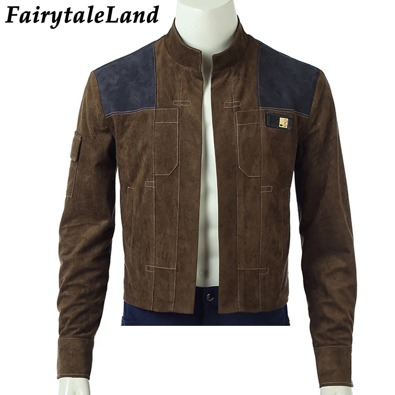 

Han Solo Jacket Halloween costumes Cosplay Solo A Star Wars Story Han Solo Jacket Superhero Costume Custom Made unisex coat