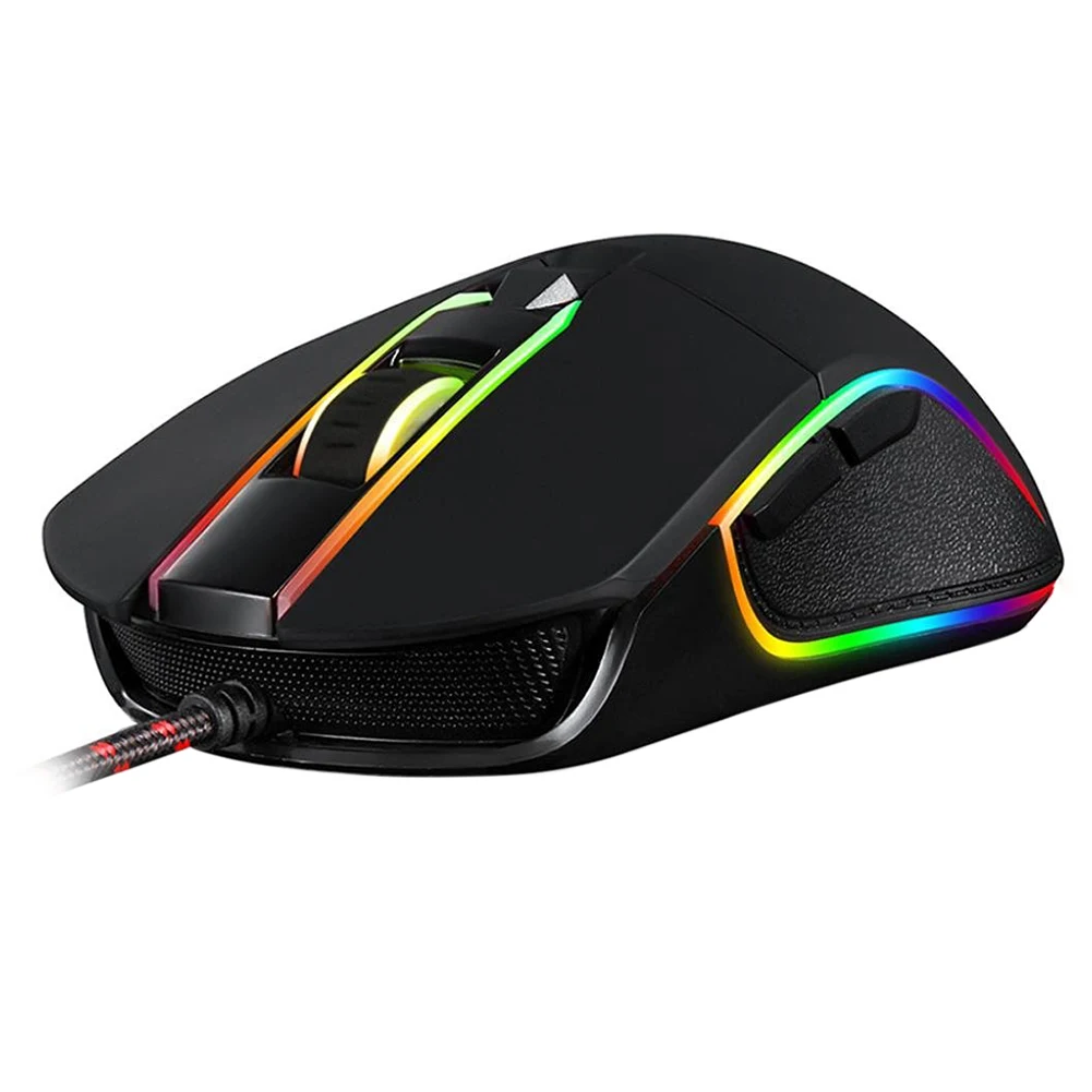 

Motospeed V30 3500DPI 6 Buttons Breathing LED Optical Wired Gaming Mouse