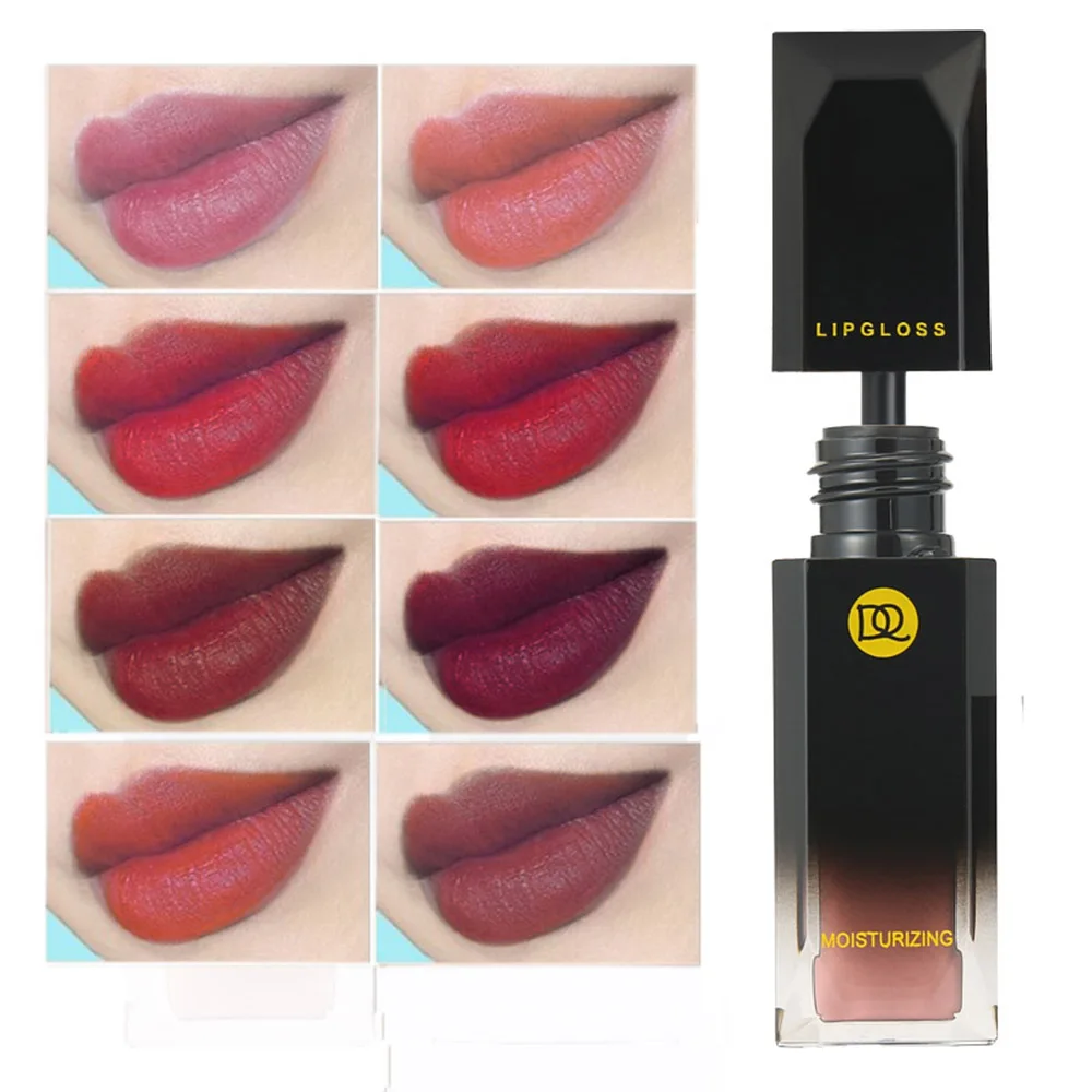 

Lipstick 8Pcs/Set Waterproof Liquid lipstick Lip Gloss Matte Lipkit Long Lasting Makeup Cosmetic Beauty Tool