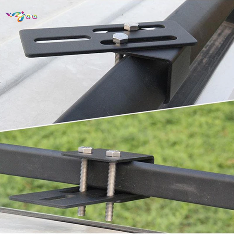

Portable Universal Brackets for Roof Rack Crossbar Luggage-rack Top Windshield Mounting Brackets for Led Light Bar and Led Work