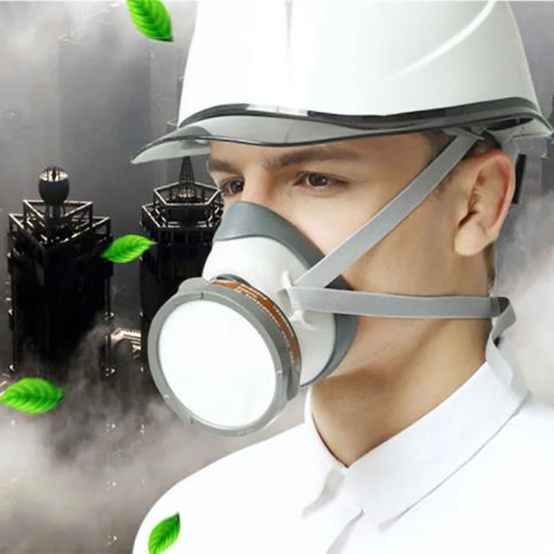 3M gas mask industrial cleaning dust mask spray paint chemical portable