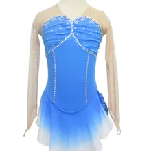 Соревнования фигурного катания платья для женщин с спандексом изящные бренд соревнования в фигурном катании платье DR2585