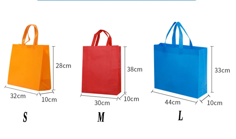 no-woven bag size