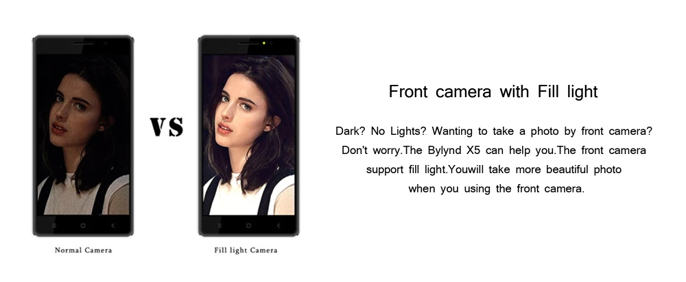 Front camera with Fill light