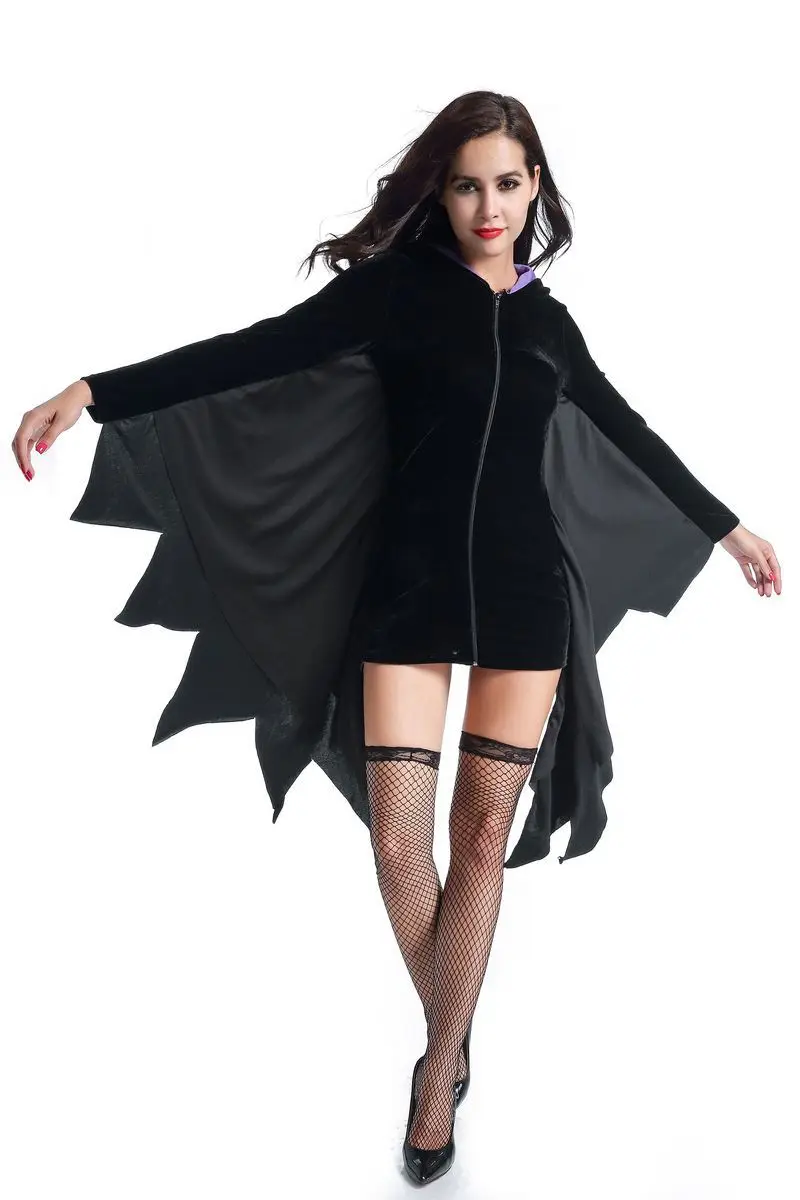 Готический черный костюм ведьмы на Хэллоуин, Женский костюм волшебницы, маскарадный костюм ведьмы для взрослых, злая ведьма, вечерние костюмы для косплея