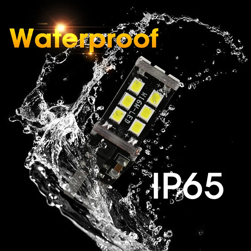 2 шт. Автомобильные светодиодные лампы T15 921 912 W16W 168 192 194 T15|Сигнальная лампа| |