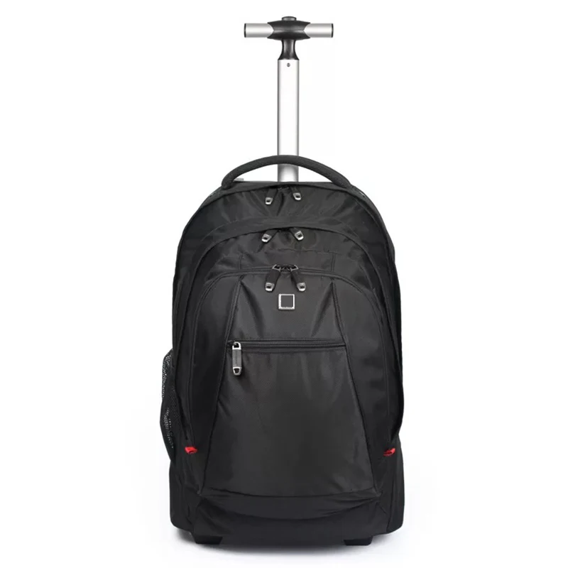 

Swiss brand trolley suitcase bag multifunction backpack business trolley bag student dual-use trolley travel rolling luggage