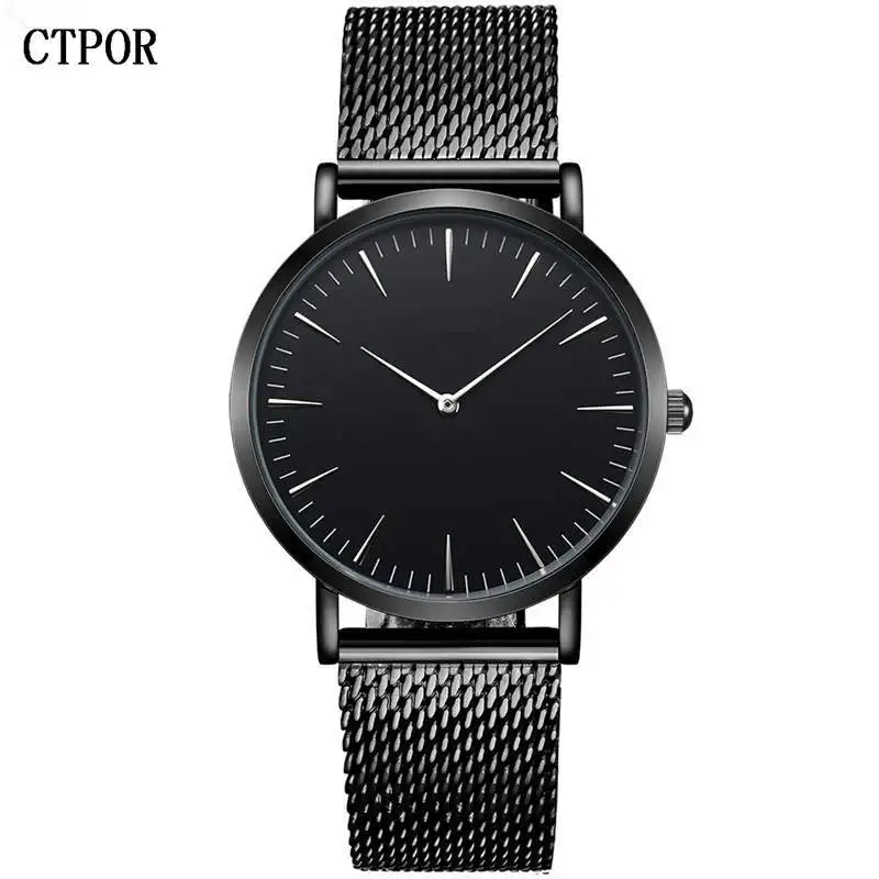 

relogio masculino CTPOR Luxury Brand Analog sports Wristwatch Display Men's Quartz Watch Business Watch Men Watch 8106 No Logo
