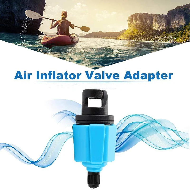 New Inflatable Stand Up Paddle Board Inflator Valve Adapter Boat Air