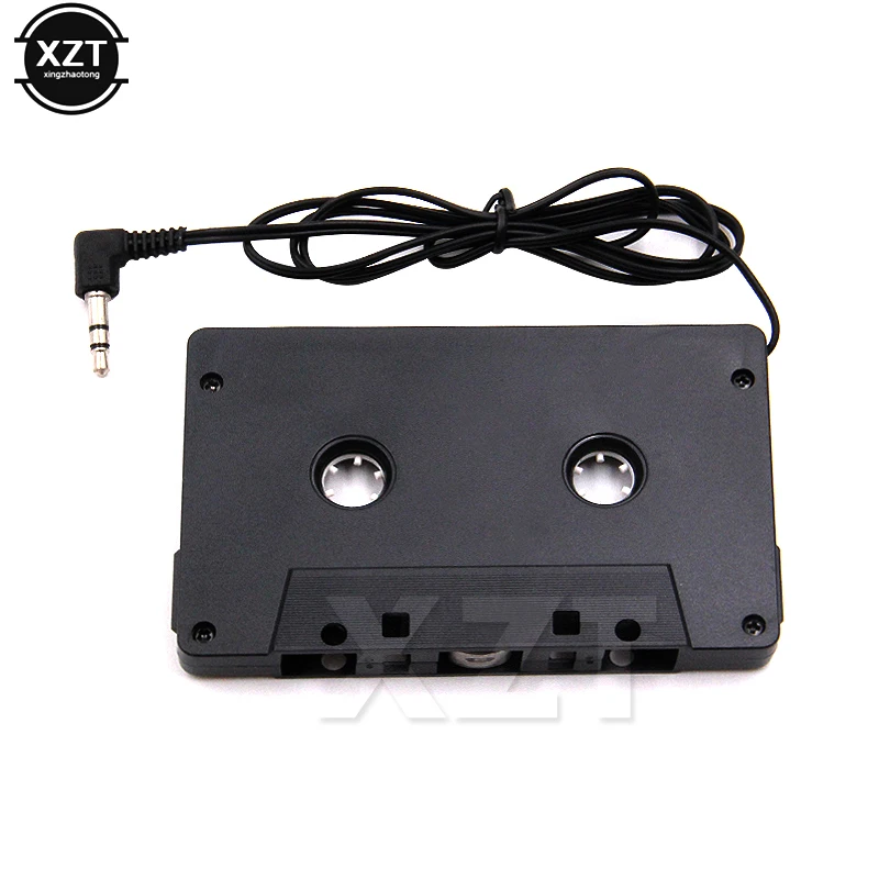 Câble Jack 3,5mm Adaptateur Convertisseur Cassette audio Pour iPod CD  Lecture MP3 sur Lecteur Cassette Autoradio Voiture Noir