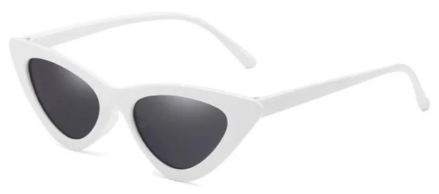 Новая милая Модная стильная женская обувь солнцезащитные очки «кошачий глаз» Для женщин Винтаж абсолютно небольшие солнцезащитные женские очки оculos de sol UV400 - Цвет линз: 4
