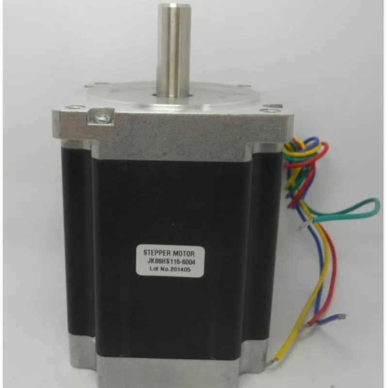 

1pcs Nema34 Stepper Motor 86HS115-6004 8.7N.m 6A Nema 34 motor 1240 Oz-in for CNC engraving machine high torque 3d print