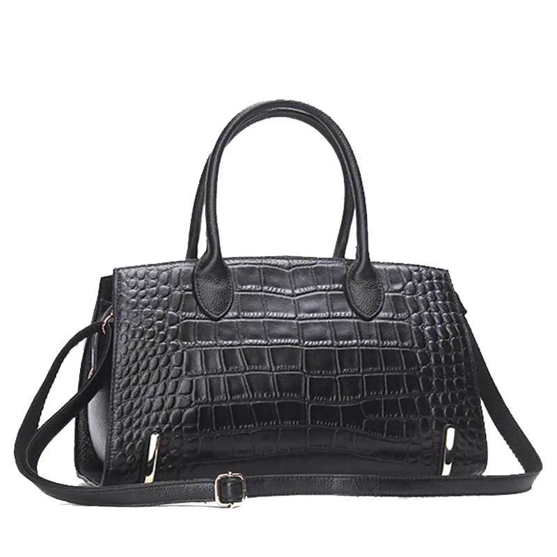 Luxury Designer Genuine Leather Women Handbag Crocodile Ladies Messenger Shoulder Bag for Female Travel Alligator Crossbody Bag Luxury Designer Genuine Leather Women Handbag Crocodile Ladies Messenger Shoulder Bag for Female Travel Alligator Crossbody Bag