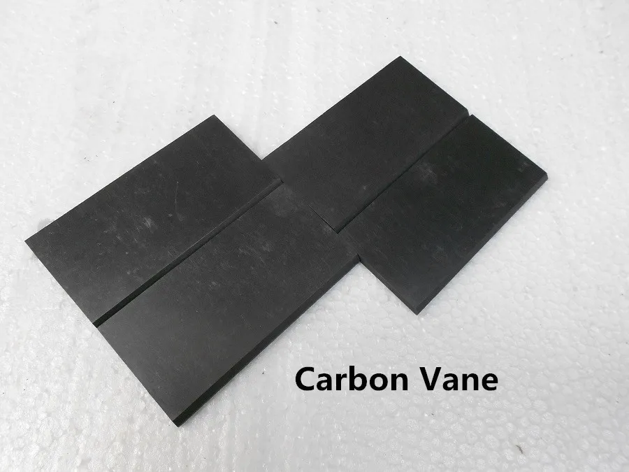 4pcs carbon vane,graphite vane,graphite sheet,graphite rotor for Rotary vane pump