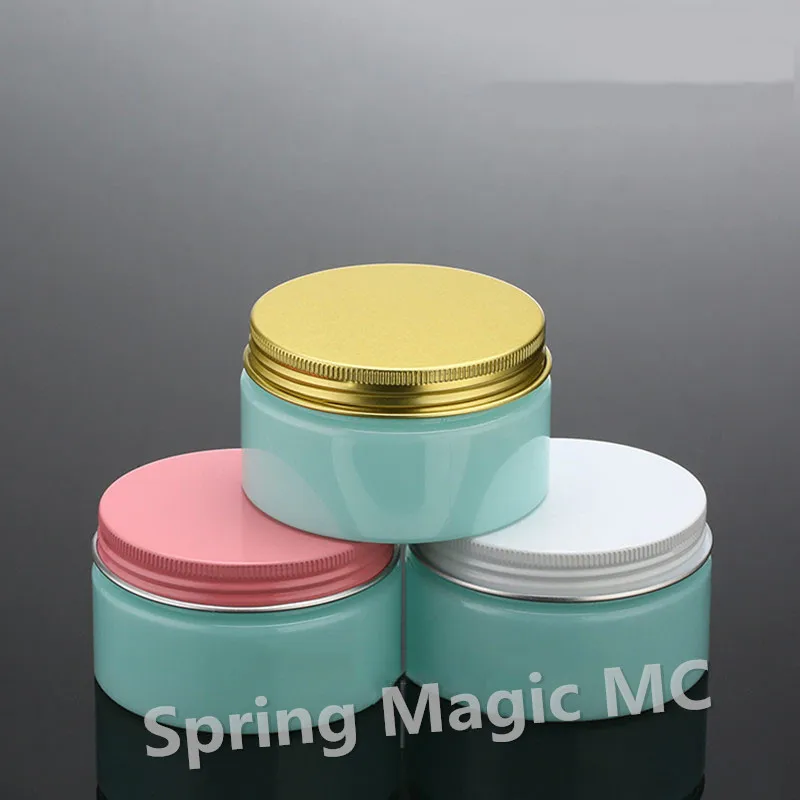 Buy 100ml Blue Dark Cream Jars With Gold/Pink/white