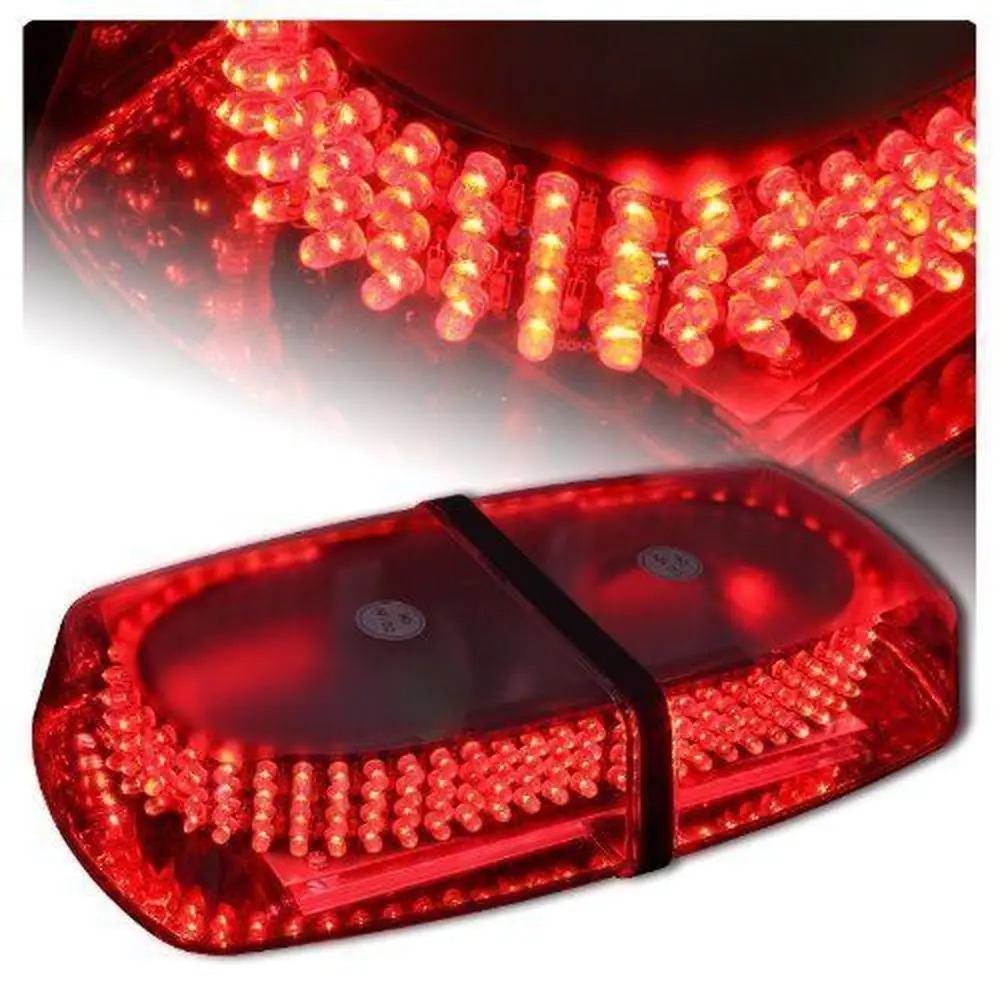 240 LED Red Warning Emergency Vehicle Truck Snow Plow Safety Top Strobe