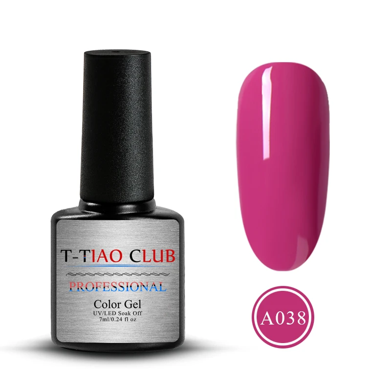 T-TIAO CLUB Гель-лак для ногтей 132 чистые цвета УФ-гель для ногтей замачиваемый Маникюр УФ-гель лак DIY лак для ногтей украшение - Цвет: EM30334