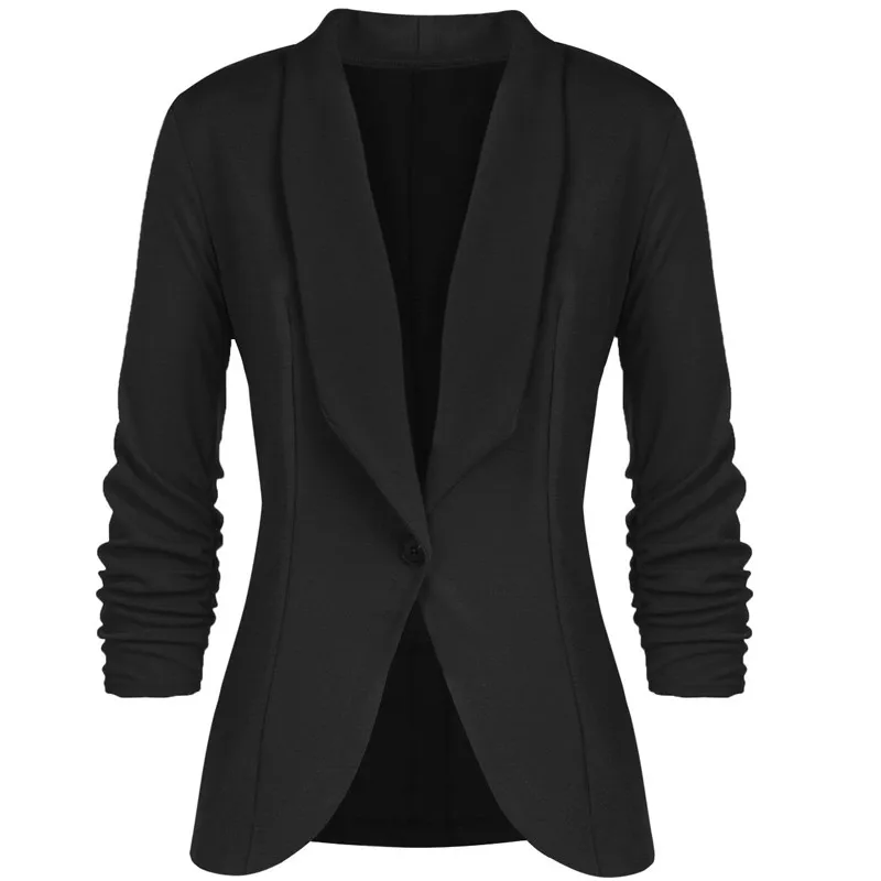 Модный тонкий шифоновый пиджак Feminino женская одежда летние костюмы на одной