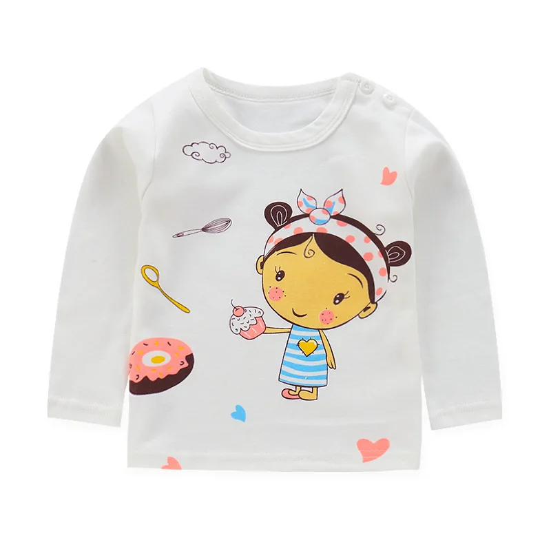 

baby boy clothes long sleeve kidsT-shirt quality 100% cotton children cartoon clothes tops bobo choses kids costume girls tops