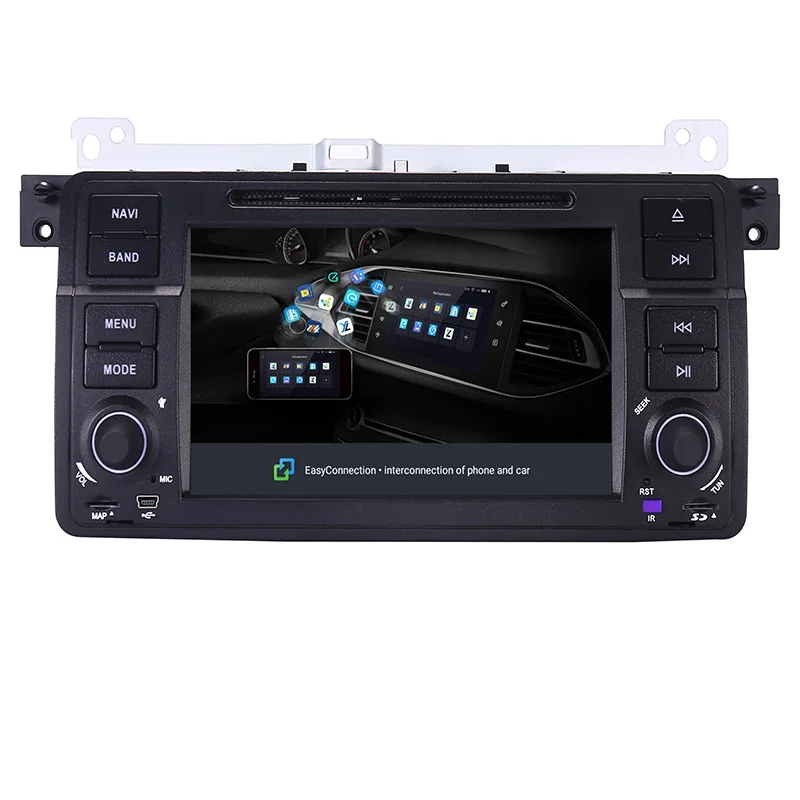 Free Camera+Map 1024X600 Quad Core Car DVD Android 4.4 4 for BMW E46 GPS M3 Wifi 3G Bluetooth Radio RDS Canbus Support OBD2 DVR