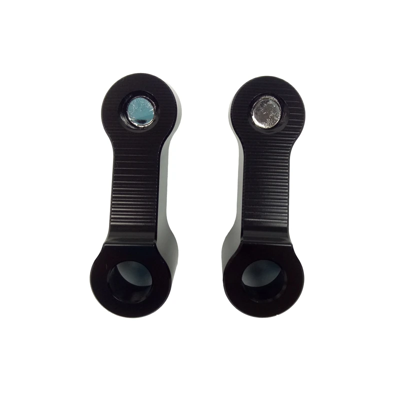 For Yamaha MT-09 MT-07 MT07 MT09 FZ6 FZ1N Fazer V-max 1700 MT-03 Mirrors Extension Riser Extend Adapter Bolts Size 10mm Black (4)