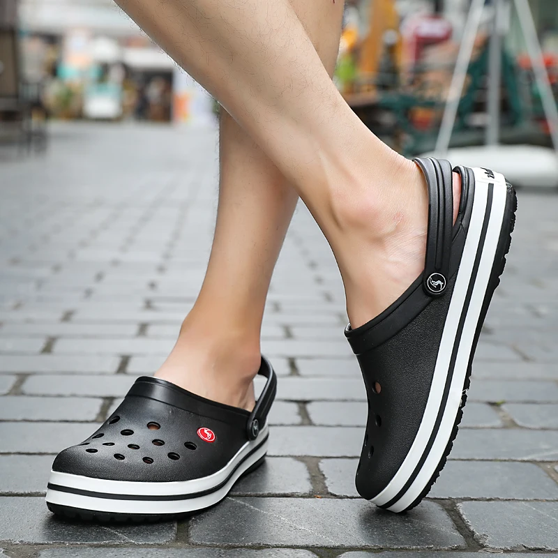 Hole Shoes Male Mens Shoes Crocse Sandals Sandalias Summer unisex Sandalen Slippers Sandalet hombre Sandali Croc Clogs New 2019 Hole Shoes Male Mens Shoes Crocse Sandals Sandalias Summer unisex Sandalen Slippers Sandalet hombre Sandali Croc Clogs New 2019