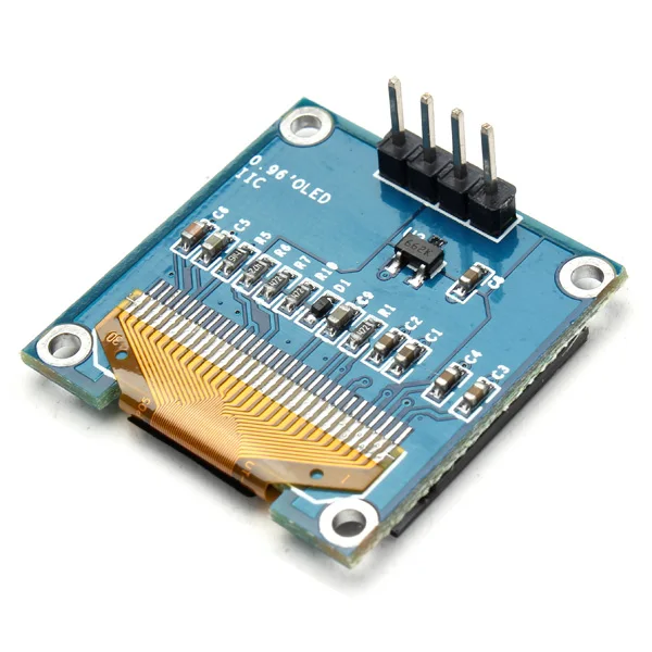 0,96 ''4Pin межсоединений интегральных схем I2C O светодиодный SSD1306 белый Дисплей модуль SPI12864 Светодиодный модуль для Arduino 3,3 V~ 6 V