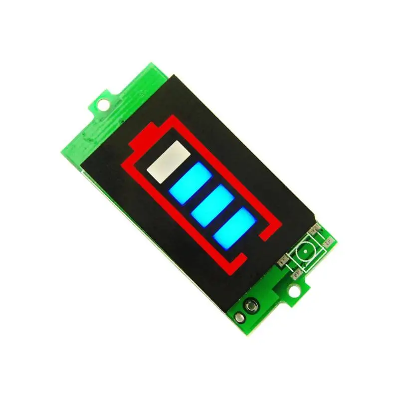 Тестер батареи BMS Щит защиты печатной платы индикатор емкости литиевой батареи 1S 3S 4,2 V/12,6 V измеритель напряжения дисплей модуль тестер