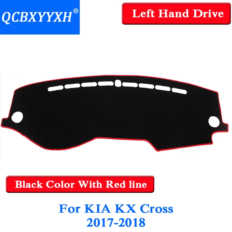 Для KIA KX Cross K2 коврик для приборной панели с левым приводом защитный коврик для интерьера Photophobism накладка тент подушка для стайлинга автомобиля