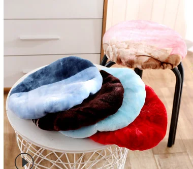 Круглый галстук подушки для сиденья кресла подушки детские табурет кухня татами домашний декор легко чистить - Цвет: Random
