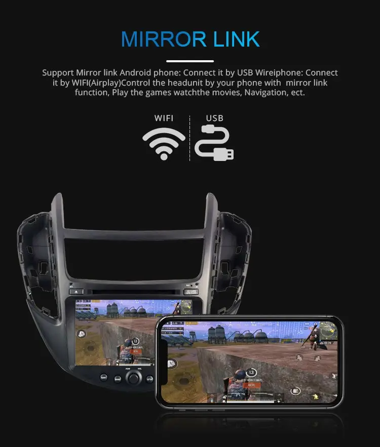 Excellent DASTON Android 9.0 Car Multimedia Player For Chevrolet Trax Tracker Holden 2013-2017 2Din Car Radio GPS Stereo DVD 4G+32G 8 Core 9