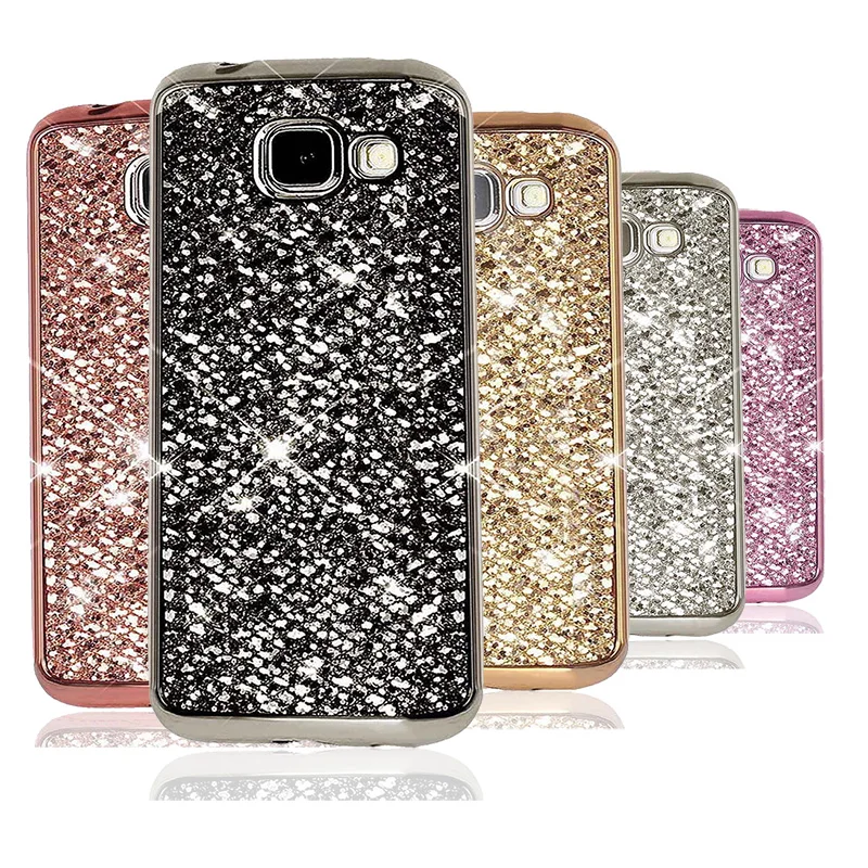 

Luxury Bling Soft Back Cover For Samsung Galaxy S5 S6 S7 Edge S8 S9 Plus G361 G531 i9060 A5 A3 A7 2016 J3 J5 J7 2017 Phone Case