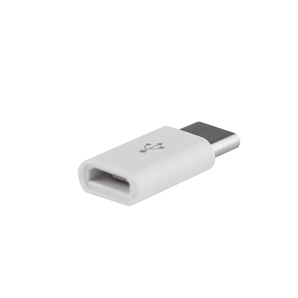 2 предмета; Новинка полезные черный, белый цвет Micro USB 3,1 Тип C кабель-переходник «папа»-Micro USB 2,0 5 контактный разъем для передачи данных адаптер конвертер для Oneplus 3/планшет