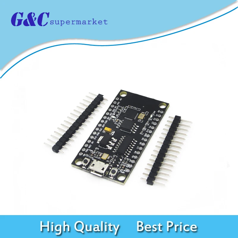 

NodeMCU V3 Lua WIFI module integration of ESP8266 + extra memory 32M flash, USB-serial CH340G