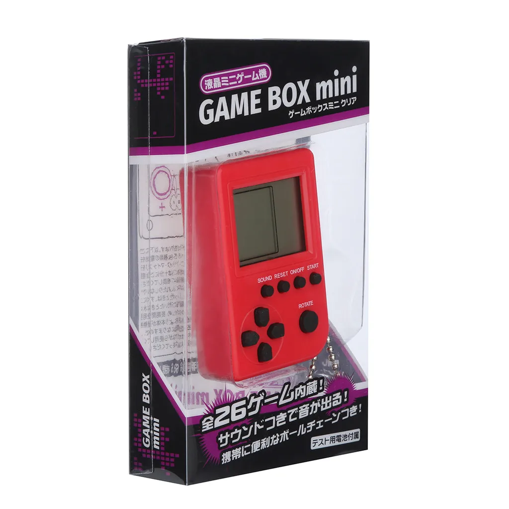 

Video Game Console Mini Consola Retro Retro Tetris Game Console Students Pendant Recreational Machines Games Retro Handheld