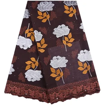 

New Arrival African Dry Lace Fabric Latest Swiss Voile Lace In Switzerland Embroidery Nigerian Tulle Lace Fabric For Party F1655