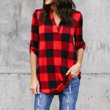 red check shirt womens