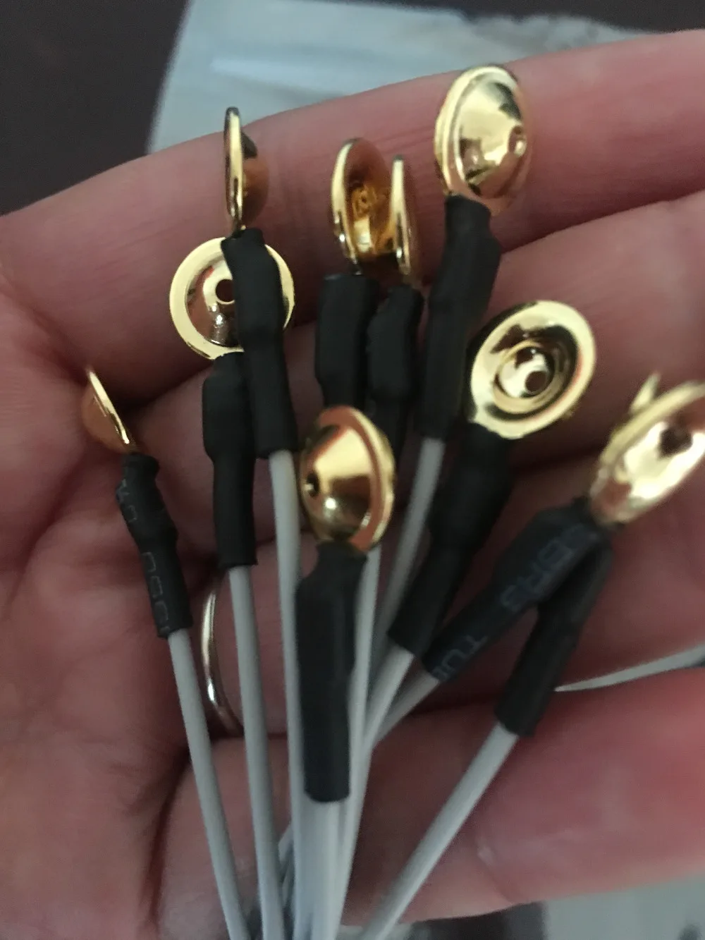 

Excellent!!Compatible New 10PCS Din1.5mm TPU EEG cable with glod-plated cup Din stype Brain EEG cable with CE approved