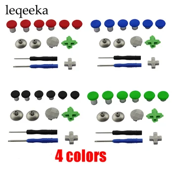 

5sets For Microsoft XBox One Elite PS4 Controller Joystick Metal Magnetic Thumbsticks Swap Sticks Repair Parts Buttons Mod Kit