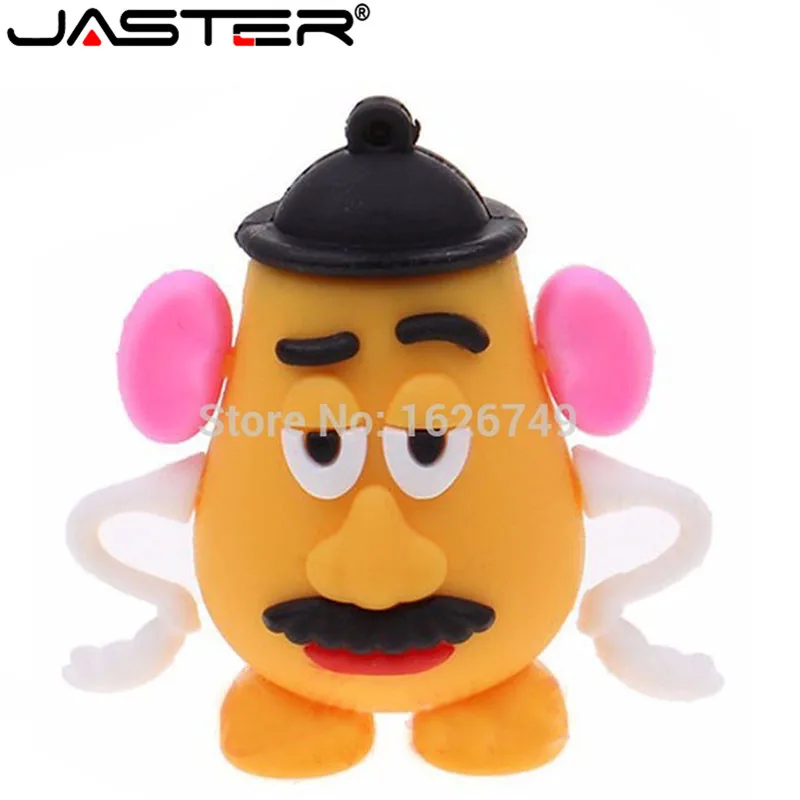 JASTER cute mr Potato Head Pen Drive 4 ГБ 8 ГБ 16 ГБ 32 ГБ Usb флеш-накопитель Флешка карта памяти U диск