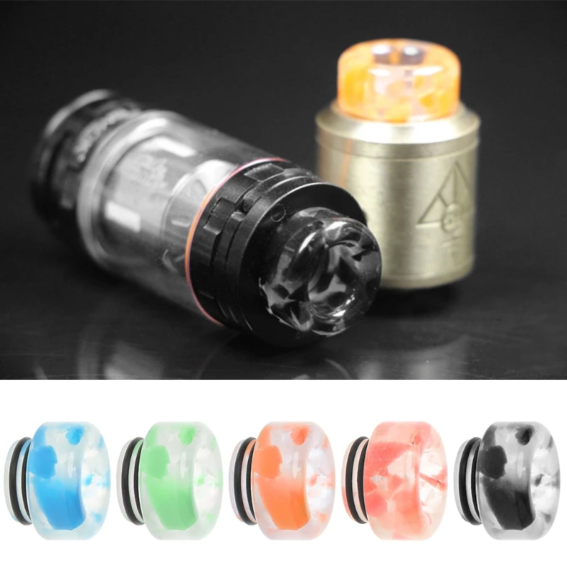 Resin 810 Drip Tip Electronic Cigarette Wide Bore Mouthpieces For Vape
