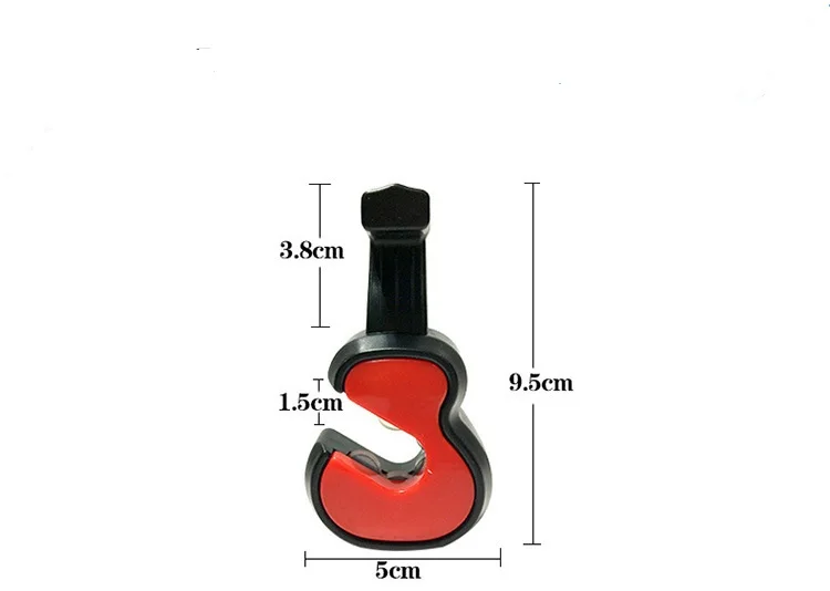 2pcs/lot Car Hooks Fashion Coat Home Room Wall Decor Clothing Store Violin Bearing Hooks Nice Wall Rack Hanger KX 029
