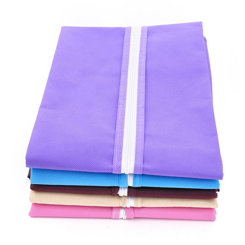Прозрачный пылезащитный чехол конфетного цвета для одежды, сумка для одежды, сумки для хранения одежды, тканевый чехол для одежды
