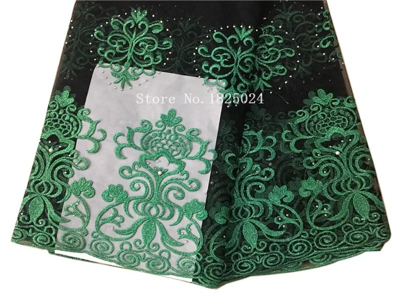 1A embroidered lace trim