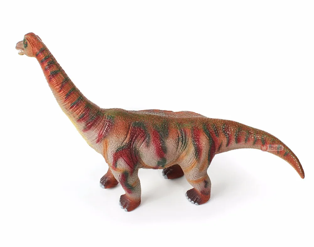 Jurassic большая игрушка динозавр Brachiosaurus Tarbosaurus мягкие пластиковые фигурки животных модель Рождественский подарок