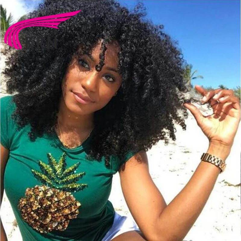 kinky curly wigs for black women
