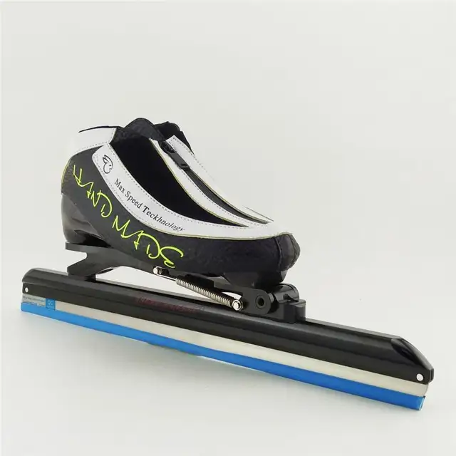 Cheap Ice Speed Skate ice Skate boot carbon boot long track skating shoesDislocation ice skate blade 380mm 410mm 430mm