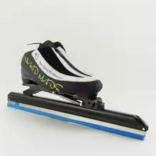 Ice Speed Skate ice Skate boot carbon boot long track skating shoesDislocation ice skate blade 380mm 410mm 430mm